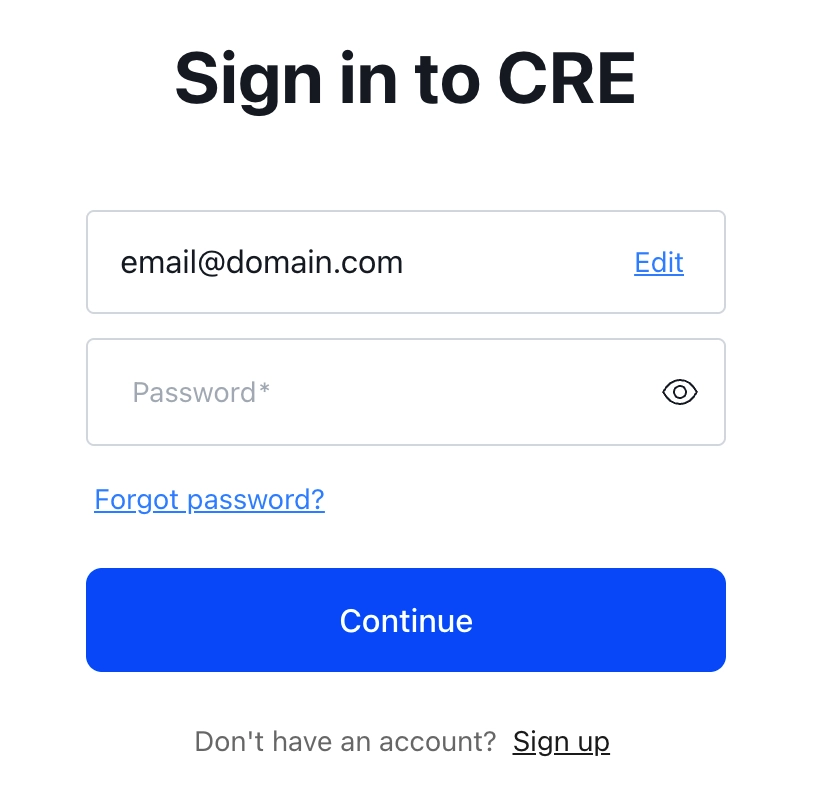 Enter password